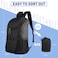 DOVO Hiking Backpack Waterproof and Wearresistant Lightweight Backpack PackableOutdoor Travel Camping Daypack FoldableBLUE