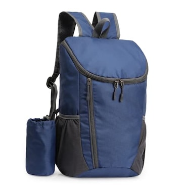 DOVO Hiking Backpack Waterproof and Wearresistant Lightweight Backpack PackableOutdoor Travel Camping Daypack FoldableBLUE