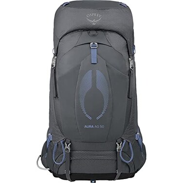Osprey Aura AG 50L Womens Backpacking Backpack Tungsten Grey WXSS