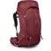 Osprey Aura AG 50L Womens Backpacking Backpack Berry Sorbet Red WML