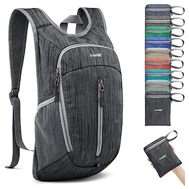 G4Free 10L Hiking Backpack Small Travel Hiking Daypack Lightweight Packable Backpack Casual Foldable Shoulder Bag