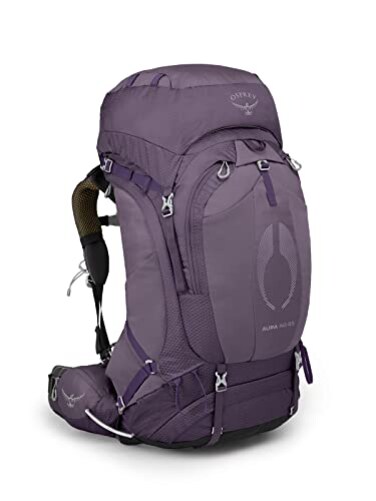 Osprey Aura AG 65L Womens Backpacking Backpack Enchantment Purple WML
