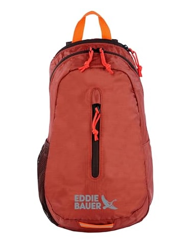 Eddie Bauer Stowaway Packable Sling Bag Travel Outdoor Lightweight Compact Ripstop Nylon Maroon10L