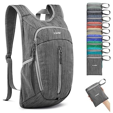 G4Free 10L Hiking Backpack Small Travel Hiking Daypack Lightweight Packable Backpack Casual Foldable Shoulder Bag