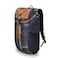 Tezos Juniper Daypack Lightweight Hiking Backpack and Hydration Pack for Camping Travel Biking and the Outdoors 16 Liter Black Topo