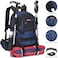 NerIion Nerlion 40L Hiking Backpack Travel Backpack for Men Women Camping Waterproof Outdoor Hiking Daypack Lightweight Backpack Blue