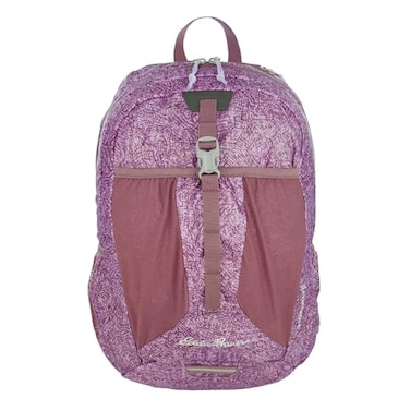 Eddie Bauer Stowaway Packable Backpack Travel Outdoor Lightweight Foldable Durable Ripstop Polyester 30L Lilac