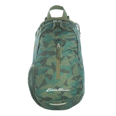 Eddie Bauer Stowaway Packable Sling Bag Travel Outdoor Lightweight Compact Ripstop Nylon Sprig Green10L