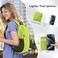 VPBAGE 15L Waterresistant Hiking Daypack Small Backpack Travel Outdoor Lightweight Day Pack with Tool Loops