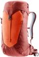 Deuter AC Lite 16L Hiking Daypack Backpack with Steel Frame Superior Breathability PaprikaRedwood
