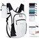 HIGH EXPERIENCE Hiking Backpack 10L15L Small Daypack Lightweight Packable Travel Foldable Water Resistan for Women Men White 10L