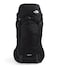 The North Face Terra 65 Backpack Unisex Hiking Pack CinchTop Opening with Zipper Pole Ice Axe Attachments TNF BlackAsphalt GreyNPF LargeXLarge