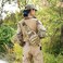 Viriber Tactical Backpack Waterproof Military Crossbody Molle Sling Shoulder Backpack Chest Bag for Outdoor Every Day Carry Camouflage B