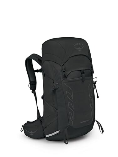 Osprey Tempest 33L Womens Lightweight Hiking Backpack Daypack for Travel Camping BlackCoal Grey