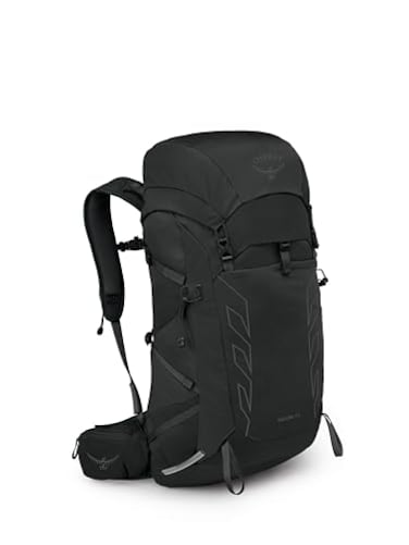 Osprey Talon 33L Mens Lightweight Hiking Backpack Daypack for Travel Camping BlackCoal Grey