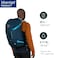 Osprey Hikelite 32L Lightweight Hiking Backpack Durable Travel Daypack with Rain Cover for Men and Women ChameleonBlack SM