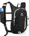 VPBAGE Foldable Small Hiking Backpack with 3 Strap Pockets Lightweight 300D Spillproof Daypack for Men Women Packable Small Travel Backpack with Chest Strap Trekking Pole Holder Durable Outdoor Bag
