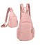 Xsecnua Small Crossbody Sling Bag for Women Mini Backpack Sling Backpack Convertible Chest Bag for Hiking Daypack