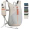 BECOJADDE 20L Small Hiking Backpack for Men Women Foldable Packable Back Pack Ultralight Hiking Daypack for Travel Camping Outdoor Beige