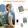 SKYSPER 10L Hiking Backpack Foldable Packable Lightweight Daypack for Travel Collapsible Small Compact Hiking Backpack for Women Men Green