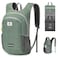 SKYSPER 10L Hiking Backpack Foldable Packable Lightweight Daypack for Travel Collapsible Small Compact Hiking Backpack for Women Men Green