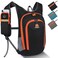 Esup 15L Small Hiking Backpack Foldable Lightweight Travel Day Pack Packable Camping Backpack for Women Men Gray