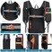 Esup 15L Small Hiking Backpack Foldable Lightweight Travel Day Pack Packable Camping Backpack for Women Men Gray