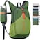 BECOJADDE 15L Small Hiking Backpack for Men Women Foldable Packable Back Pack Ultralight Hiking Daypack for Travel Camping Outdoor Olive Green