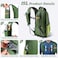 BECOJADDE 15L Small Hiking Backpack for Men Women Foldable Packable Back Pack Ultralight Hiking Daypack for Travel Camping Outdoor Olive Green