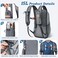 BECOJADDE 15L Small Hiking Backpack for Men Women Foldable Packable Back Pack Ultralight Hiking Daypack for Travel Camping Outdoor Gray