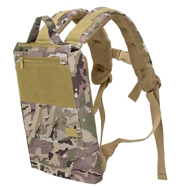 Polyfit Rucking Backpack 20 Weighted Ruck Pack for Weight Plates Patent Pending SideLoading Rucksack for Walking Running Rucking Strength and Endurance Training Camo