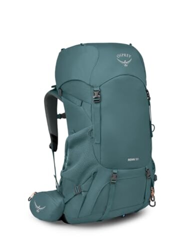 Osprey Renn 50L Womens Backpacking Backpack Cascade BlueMelon Orange