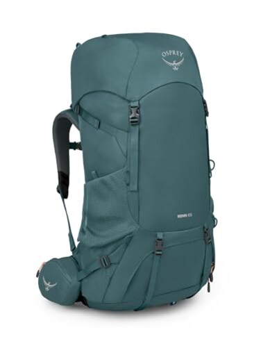 Osprey Renn 65L Womens Backpacking Backpack Cascade BlueMelon Orange