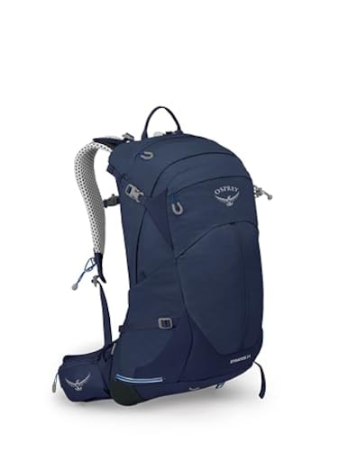 Osprey Stratos 24L Mens Hiking Backpack Cetacean Blue