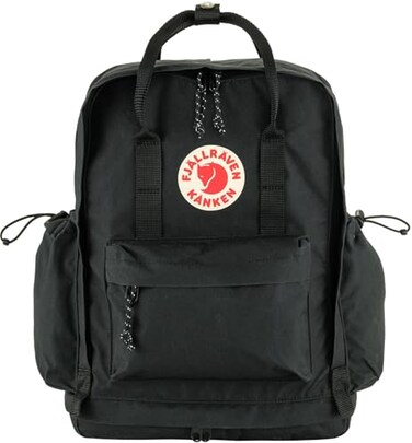 Fj&Atilde;&curren;llr&Atilde;&curren;ven Fjllrven Kanken Outlong Backpack Durable Travel Laptop Bag with Water Resistant Everyday Design Black