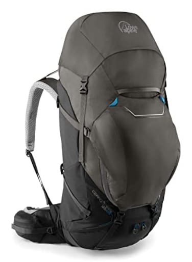 Lowe Alpine Cerro Torre LongDistance Remote Hiking Backpack Cerro Torre 6585 Liter ML BlackGreyhound