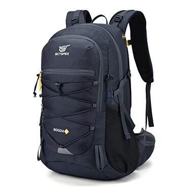 SKYSPER Hiking Backpack for Men Women 35L Lightweight Travel Daypack Outdoor Camping Back Pack with Multiple Compartments Durable for Weekend Getaway
