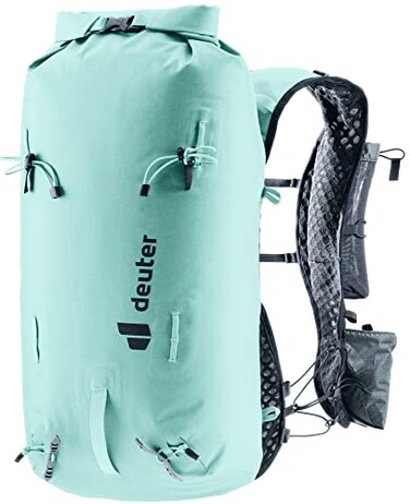 Deuter Vertrail 16L Alpine Backpack I Waterproof Lightweight Hiking Mountaineering Pack GlacierGraphite