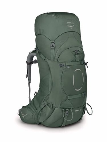 Osprey Ariel 55L Womens Backpacking Backpack Koseret Green WML
