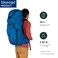 Osprey Exos 58L Mens Ultralight Backpacking Backpack Dark Charcoal SM