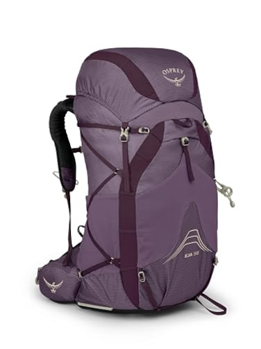 Osprey Eja 58L Womens Ultralight Backpacking Backpack Purple Dusk WML