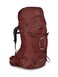 Osprey Aether 65L Mens Backpacking Backpack Deep Acorn Red SM