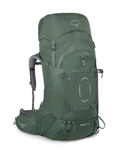 Osprey Ariel 65L Womens Backpacking Backpack Koseret Green WXSS Extended Fit