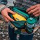 Wilderdog Mega Hip Pack with 3Liter Capacity Two Mesh Water Bottle Pockets Interior Key Loops Adjustable Straps and Poop Bag Dispenser Evergreen