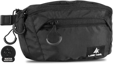 Lone Trail Subcompact Concealed Carry Fanny Pack for Men Adjustable ccw fanny pack for Men Hiking and Travel Quick Access to Back Pockets Tactical Waist Packs wFully Adjustable Main Extra Strap