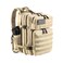 LHI Military Tactical Backpack for Men and Women 45L Army 3 Days Assault Pack Bag Large Rucksack with Molle System Cream