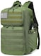 Wotony Military Tactical Backpack for Men Waterproof Daypack 3 Day Assault Pack Molle Bag with Water Bottle Holder Military green 25L