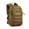 HUNTVP 10L Tactical Backpack Small Backpack Mini Daypack Military MOLLE Rucksack Gear Tactical Assault Pack Bag for Hunting Camping Trekking10L Dark Brown