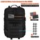 R.SASR RSASR 45L Black Tactical Backpack Military Assault Pack MOLLE System Large 3 Day Bug Out Bag for Men Women Hiking CampingBlack01