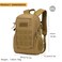 ArcEnCiel 20L Tactical Backpack MOLLE Daypack Gear Pack Camping Bag with PatchBrown